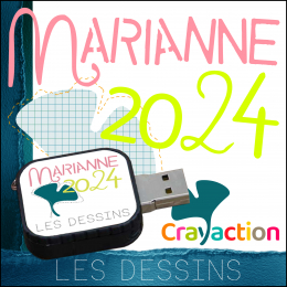 MARIANNE 2024 - La clé + le dossier